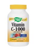 Vitamina C 1000mg e Rose Hips - Nature's Way (250 cap.)